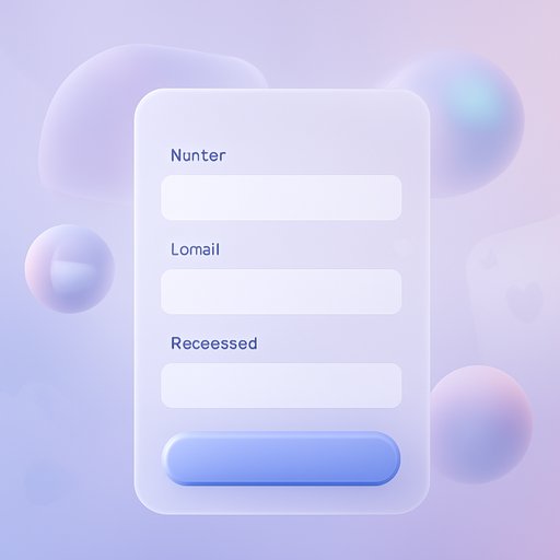 99bd Registration form mobile view